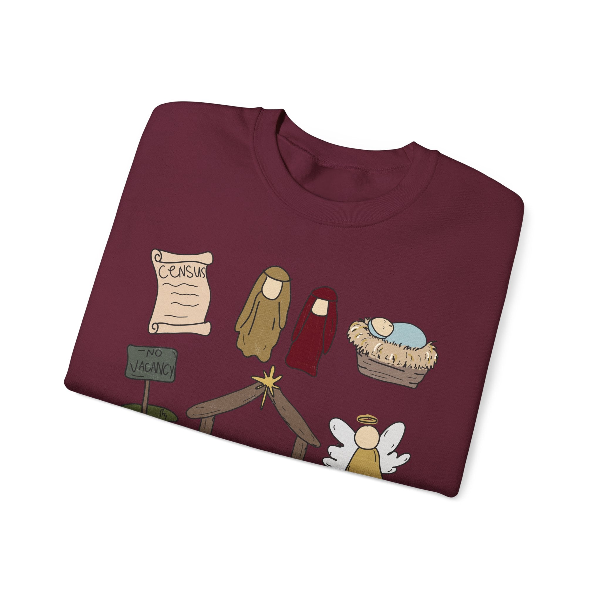 Gildan True Story Christmas Sweatshirt - Unisex Heavy Blend™ Crewneck