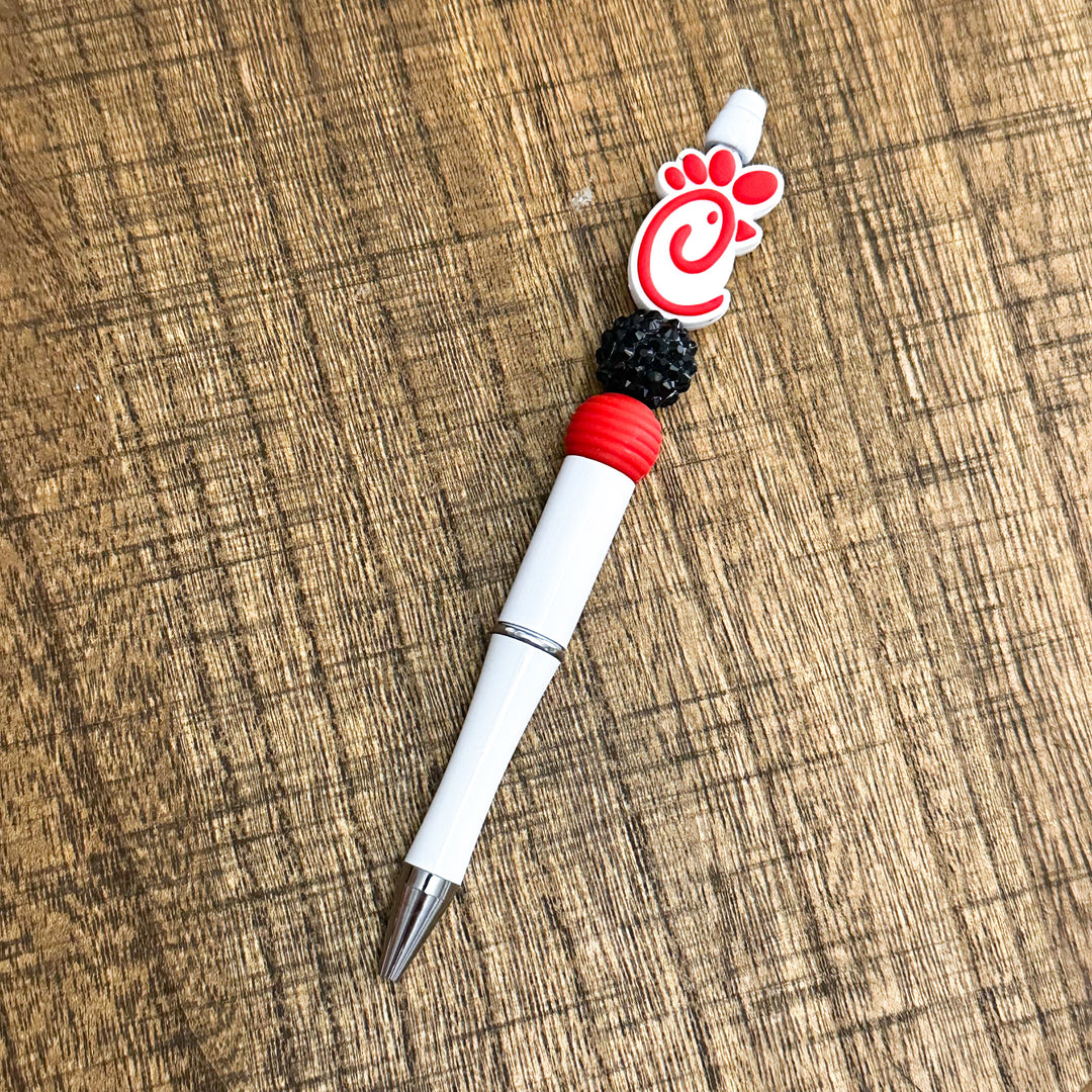 Pre-made Beaded Pen | CFA LOGO