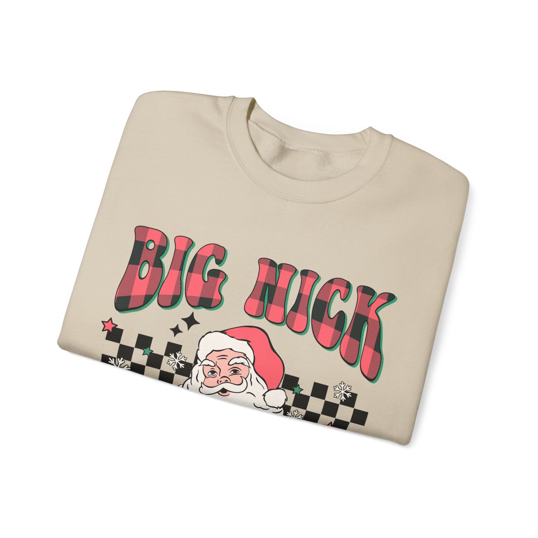 Gildan Big Nick Energy Unisex Crewneck Sweatshirt - Cozy Holiday Vibes