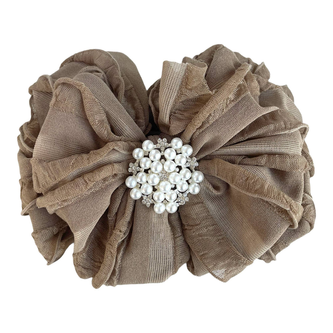 Pearl Ruffled Rockin Royalty Headband