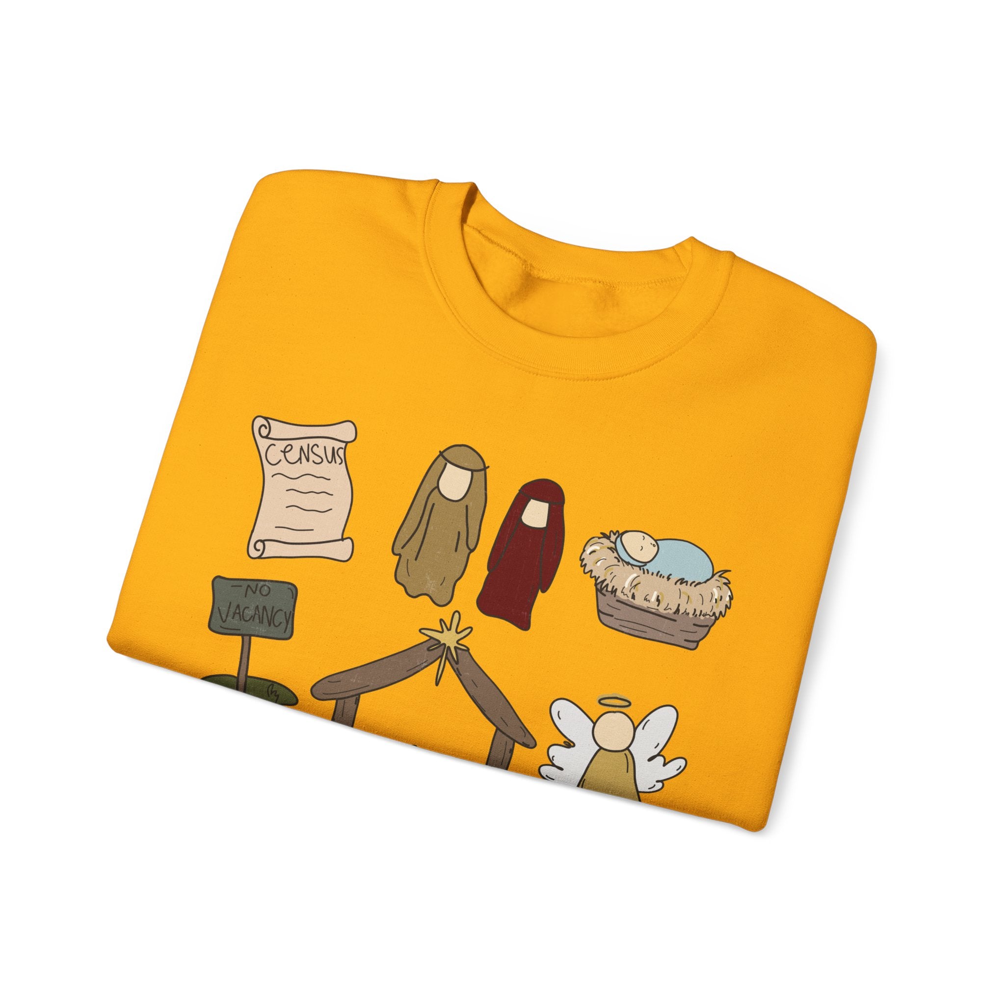 Gildan True Story Christmas Sweatshirt - Unisex Heavy Blend™ Crewneck