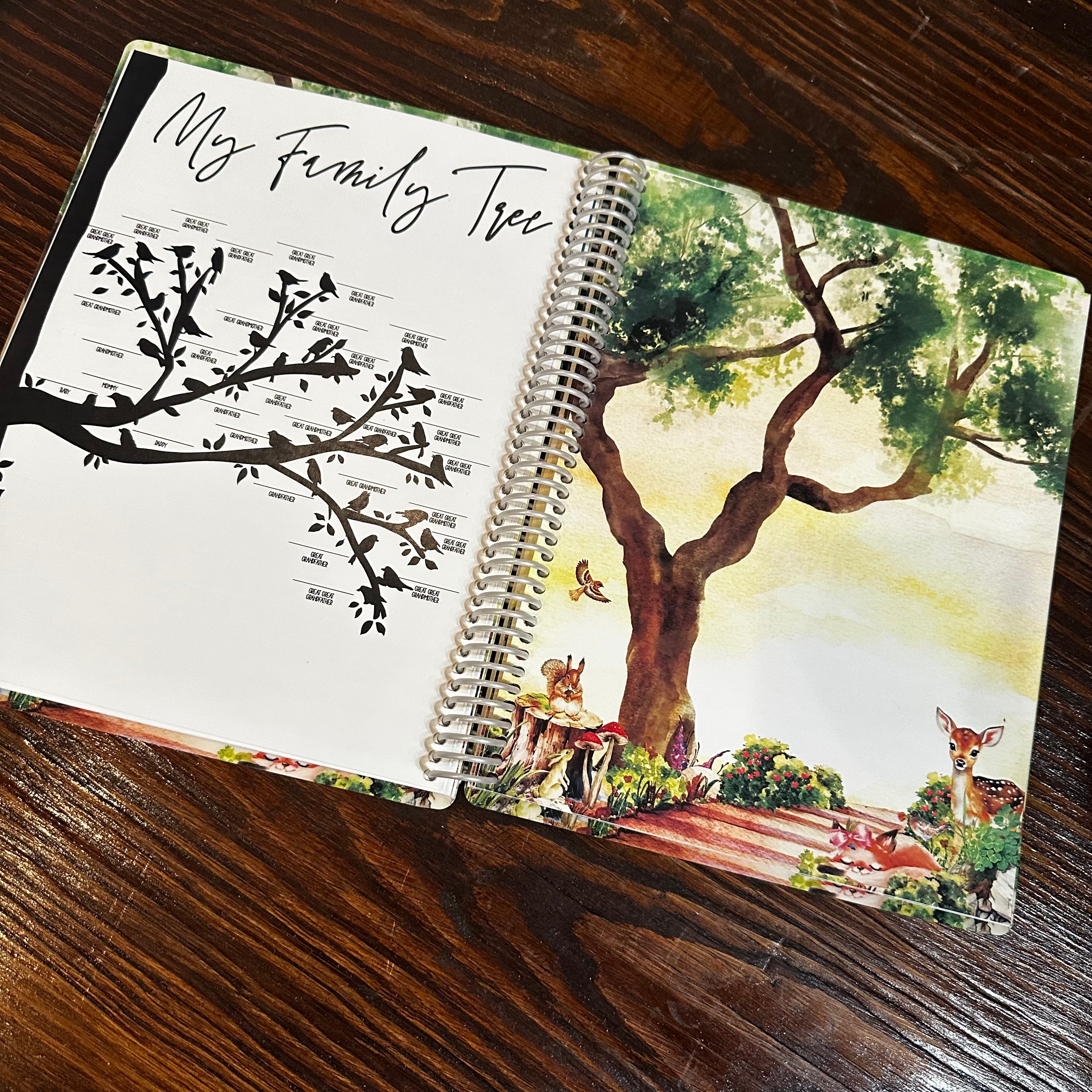 Baby Book - WHIMSICAL FOREST