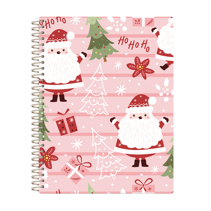 Christmas Colorbook 5 _ PINK SANTA