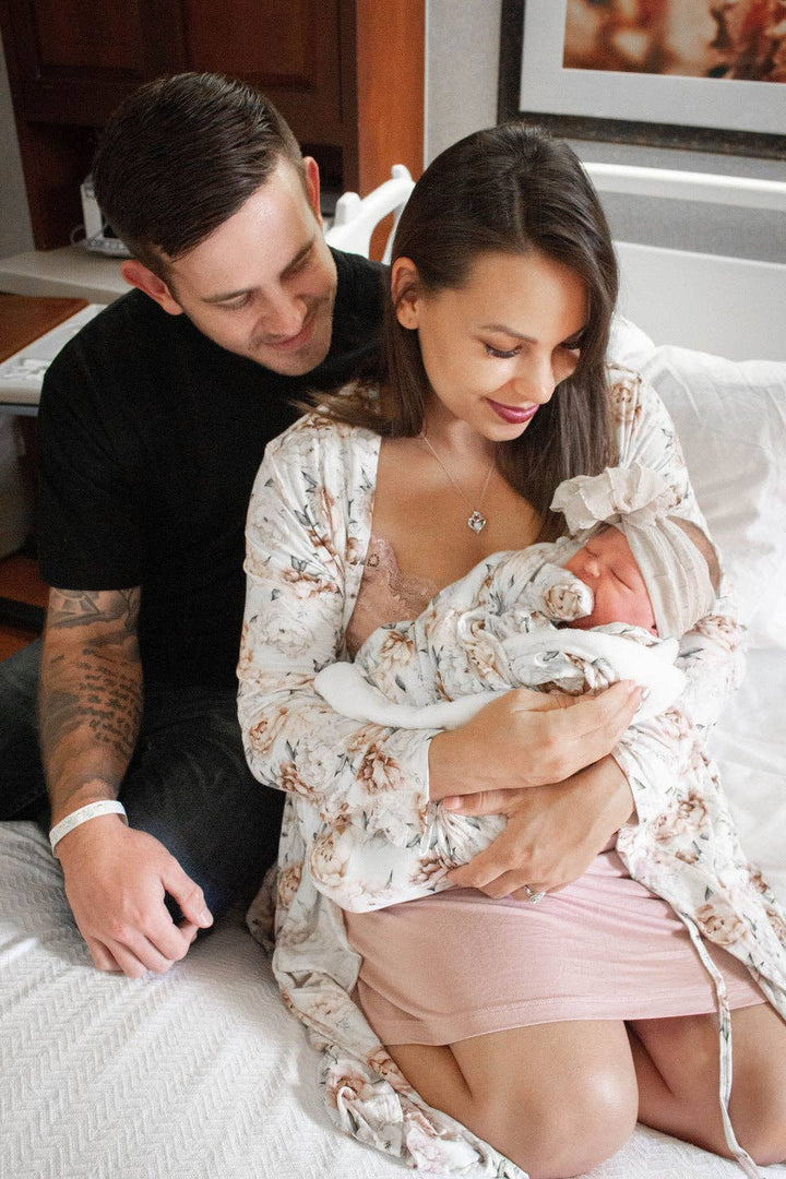 Floral Dreams Rockin Royalty Mommy Robe