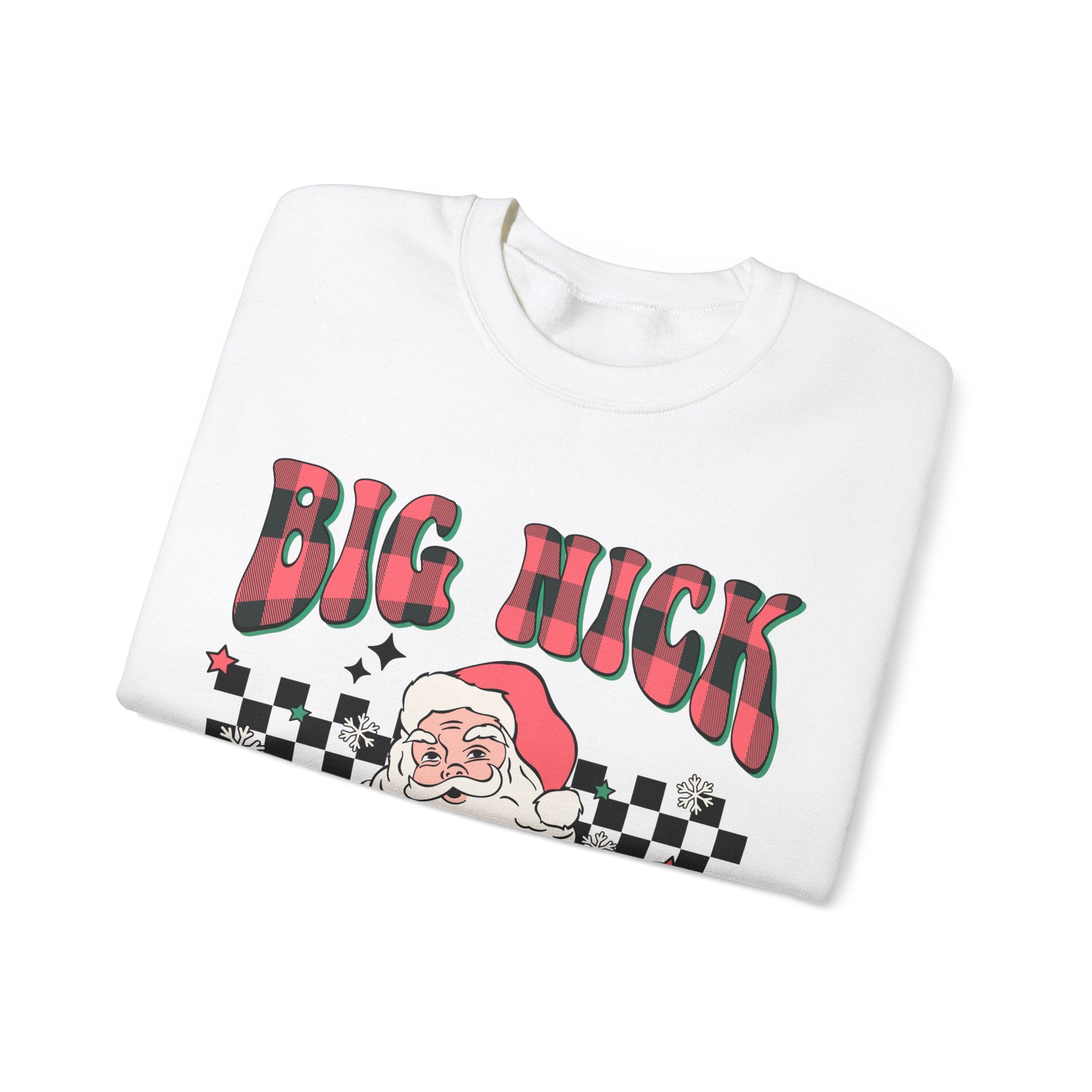Gildan Big Nick Energy Unisex Crewneck Sweatshirt - Cozy Holiday Vibes