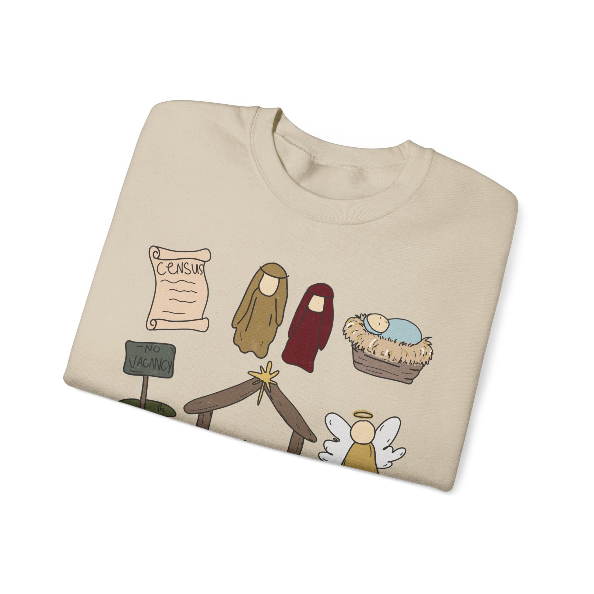 Gildan True Story Christmas Sweatshirt - Unisex Heavy Blend™ Crewneck