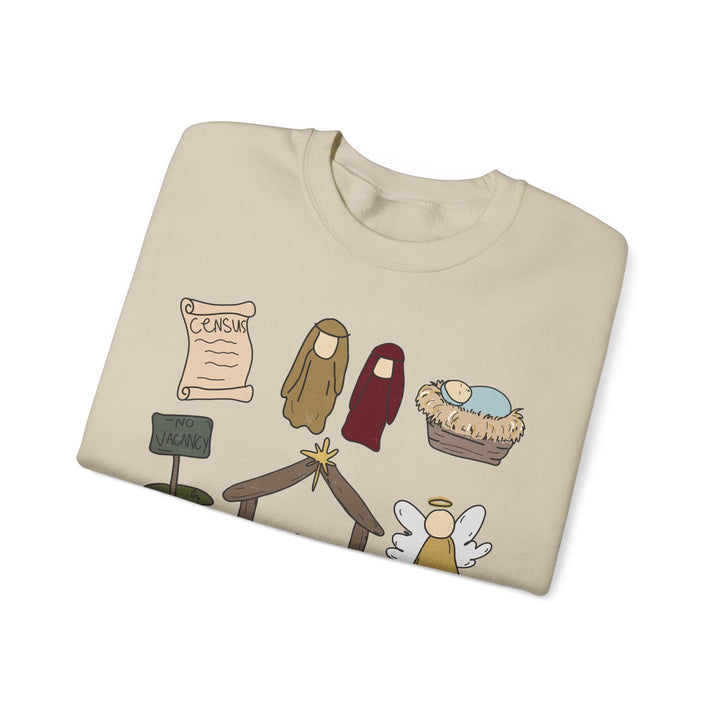 Gildan True Story Christmas Sweatshirt - Unisex Heavy Blend™ Crewneck