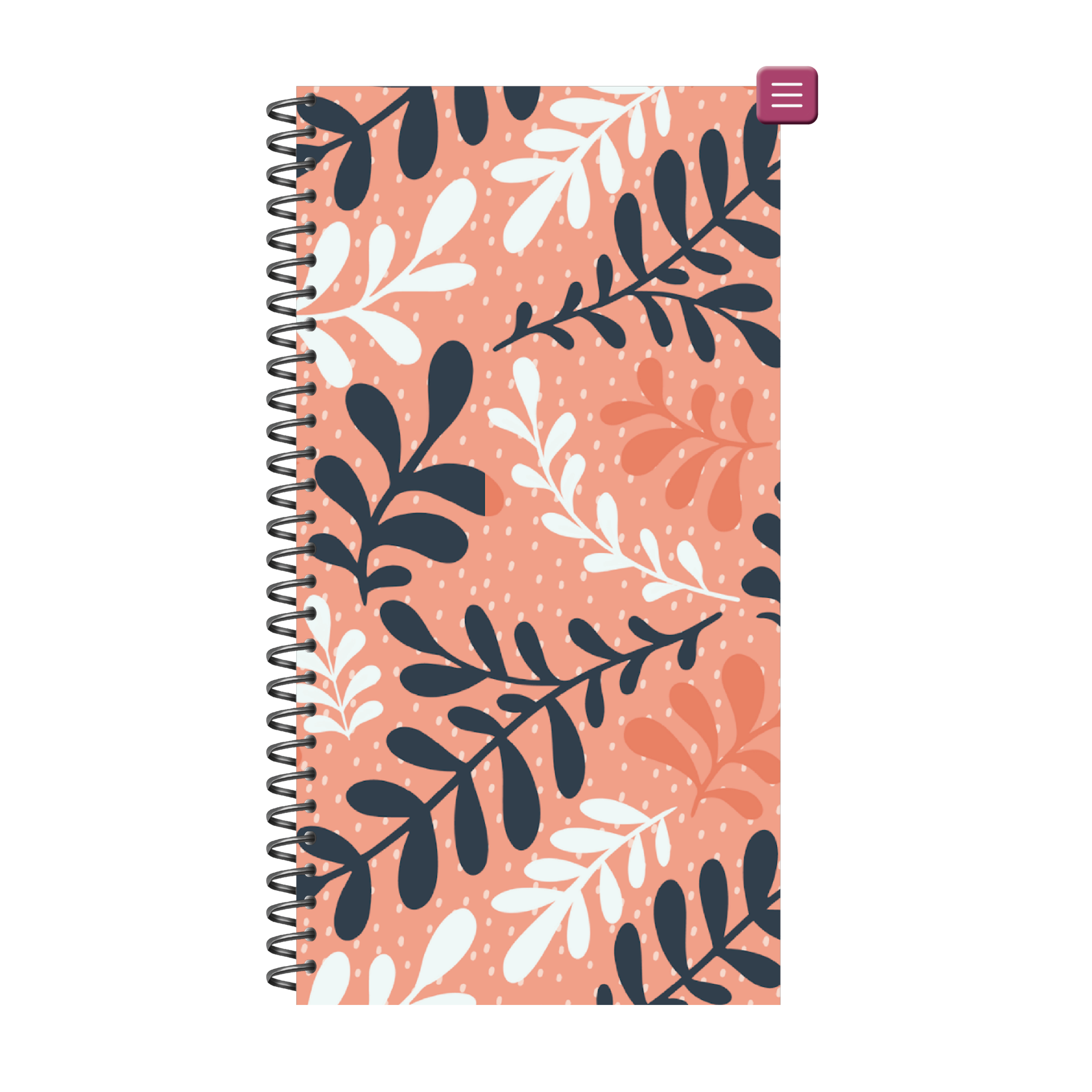 PhoneLife Interchangeable Digital Planner Cover | MIDNIGHT BOHO BLOSSOMS 6