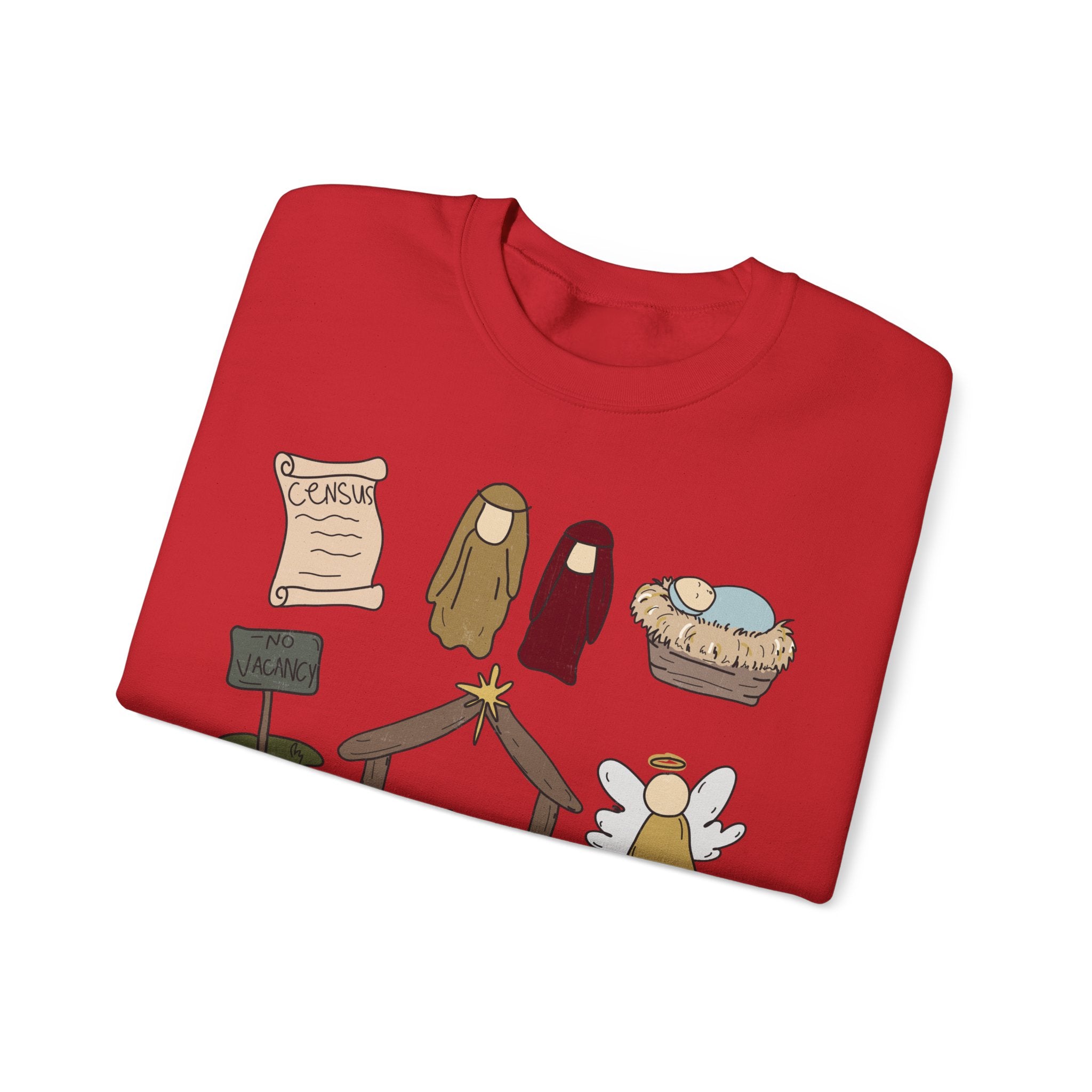 Gildan True Story Christmas Sweatshirt - Unisex Heavy Blend™ Crewneck