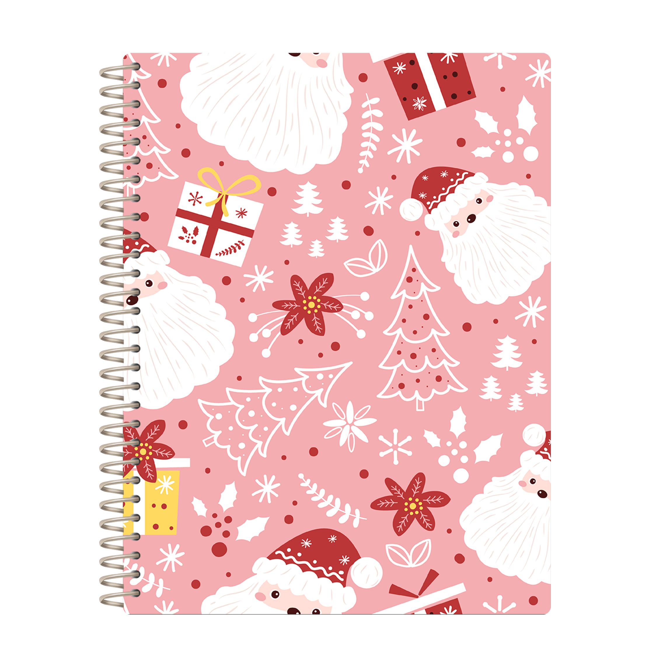 Christmas Colorbook 6 _ PINK RED SANTA