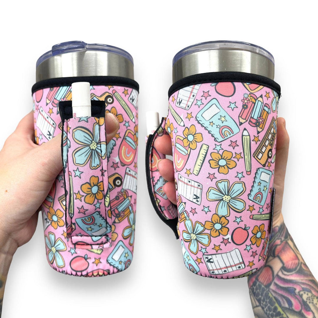 Teacher Back To School 20oz Large Coffee / Tea / Tumbler Handler™