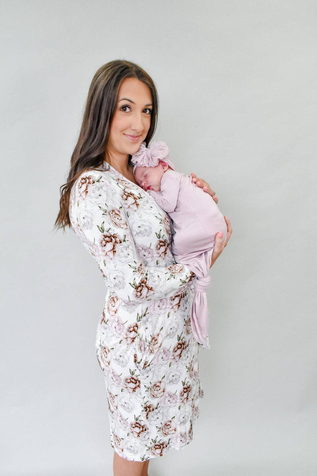 Floral Dreams Rockin Royalty Mommy Robe