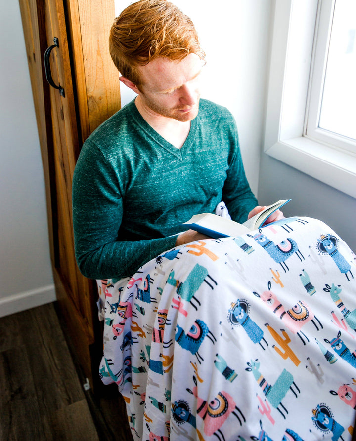 Adult Throw Blanket - Llama