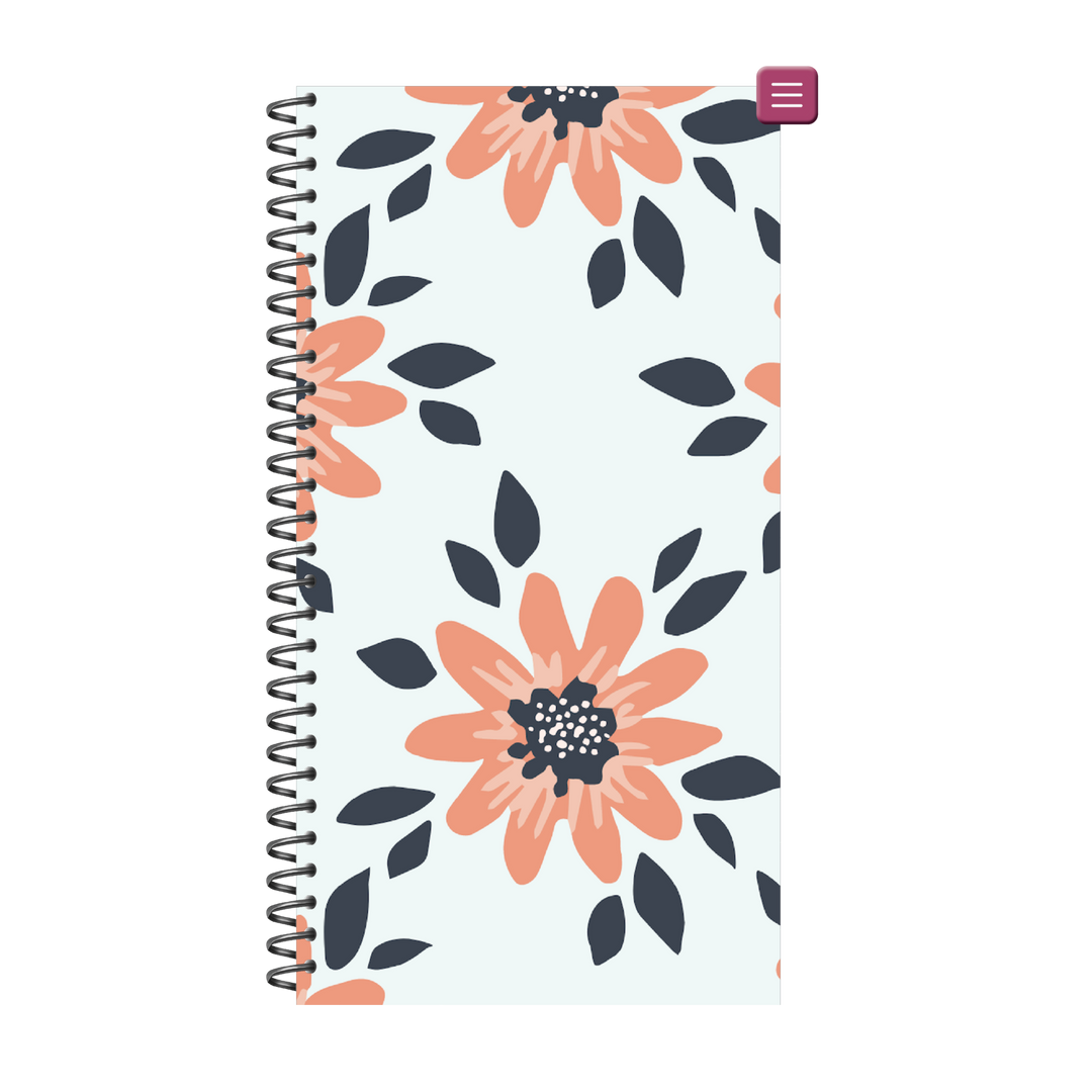 PhoneLife Interchangeable Digital Planner Cover | MIDNIGHT BOHO BLOSSOMS 8
