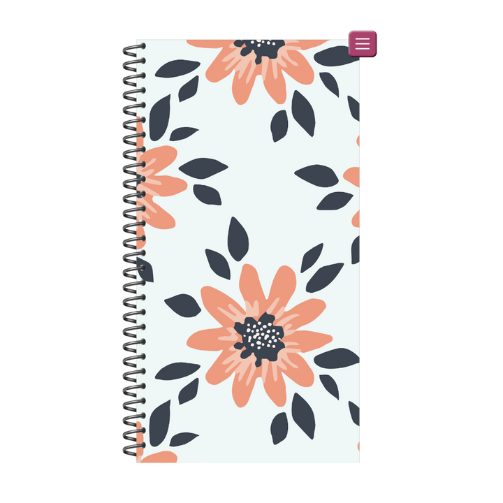 PhoneLife Interchangeable Digital Planner Cover | MIDNIGHT BOHO BLOSSOMS 8