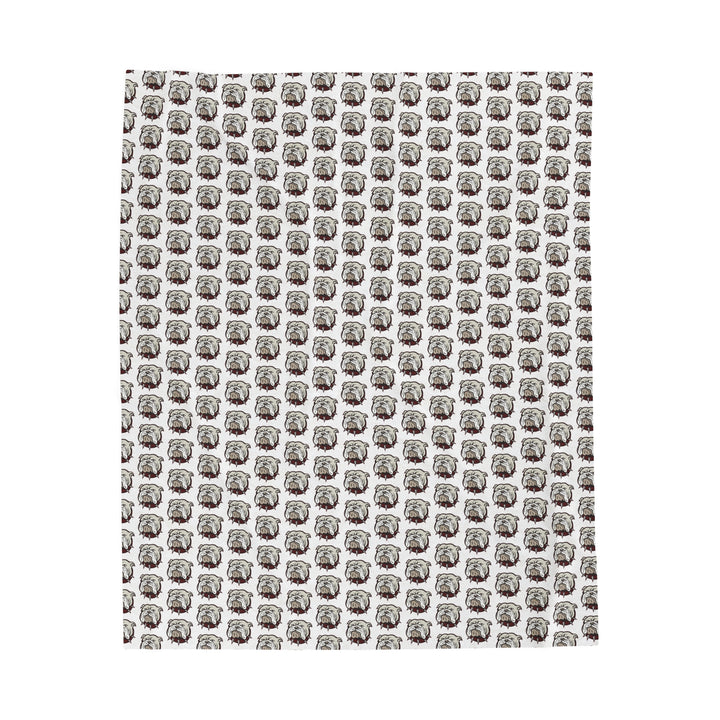 SCHOOL SPIRIT BLANKET | GARRISON BULLDOGS PATTERN