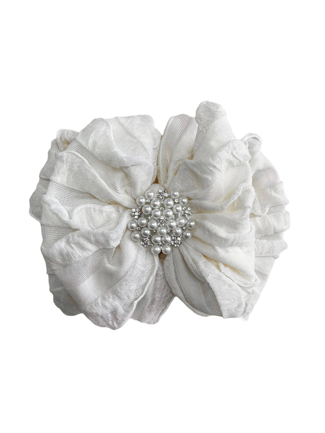Pearl Ruffled Rockin Royalty Headband