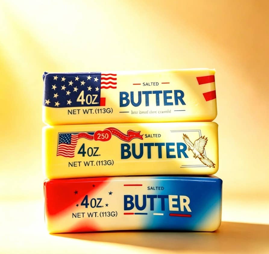 Squeeze Butter Shape Fidget Toy Squishy Toy