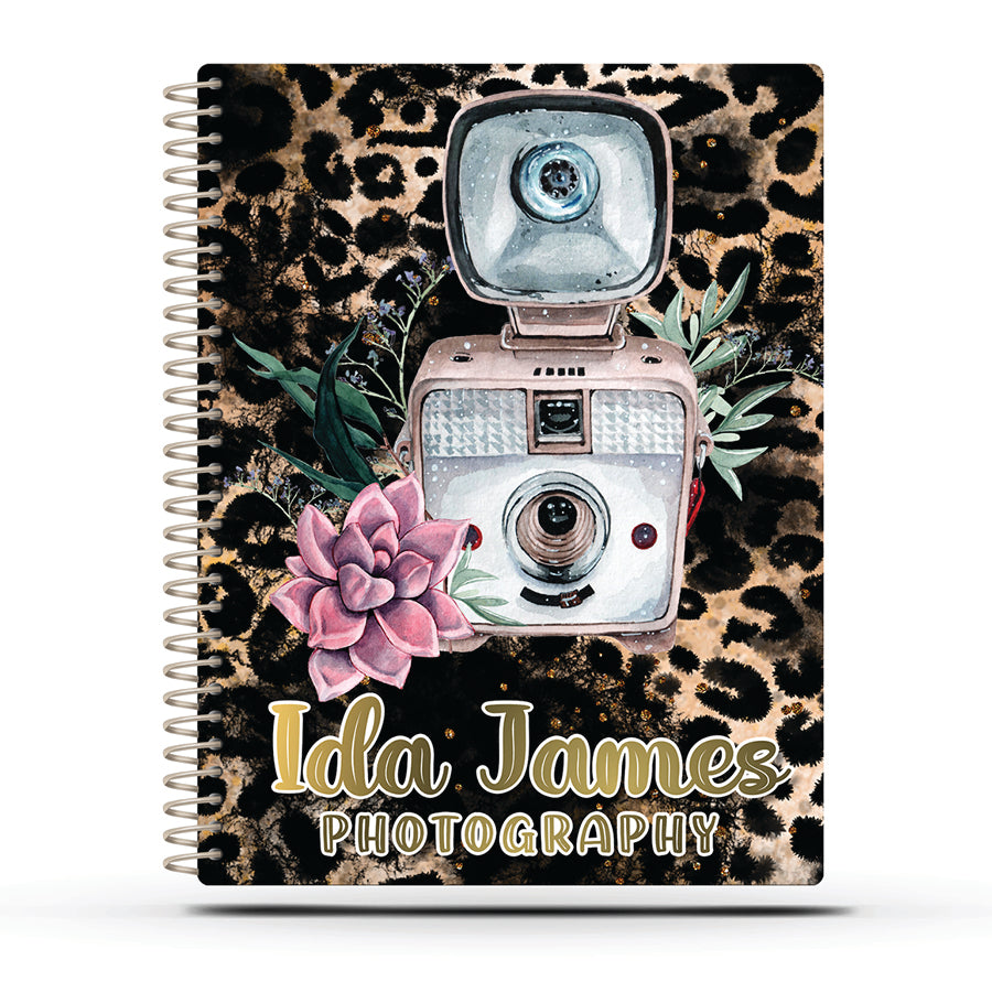 The Chelsea Appointment Book - BLACK LEOPARD CAMERA