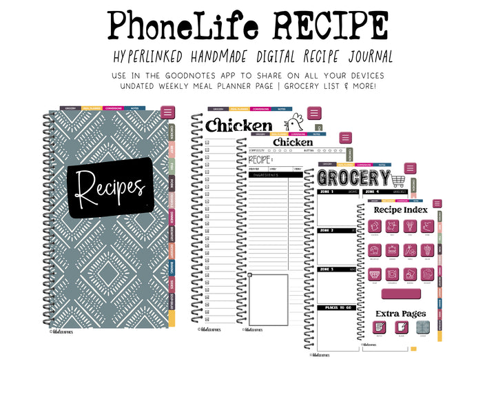 PhoneLife Recipe - BOHO GROOVY 1