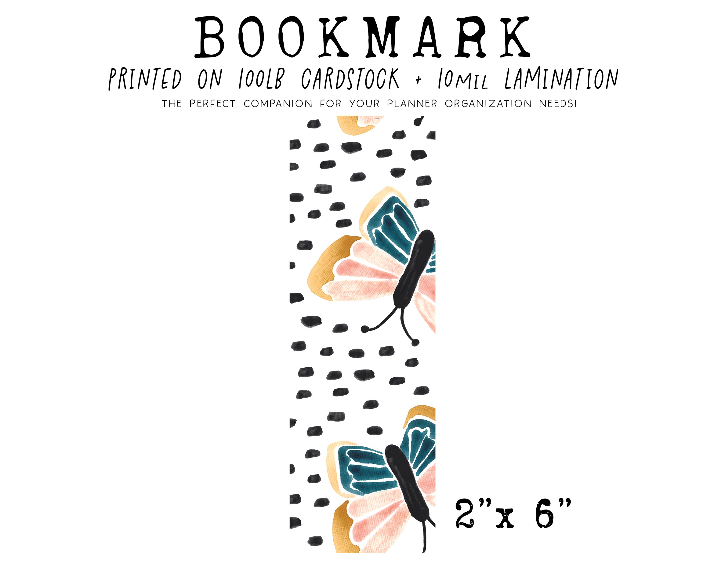 Bookmark | BOHO BUTTERFLY