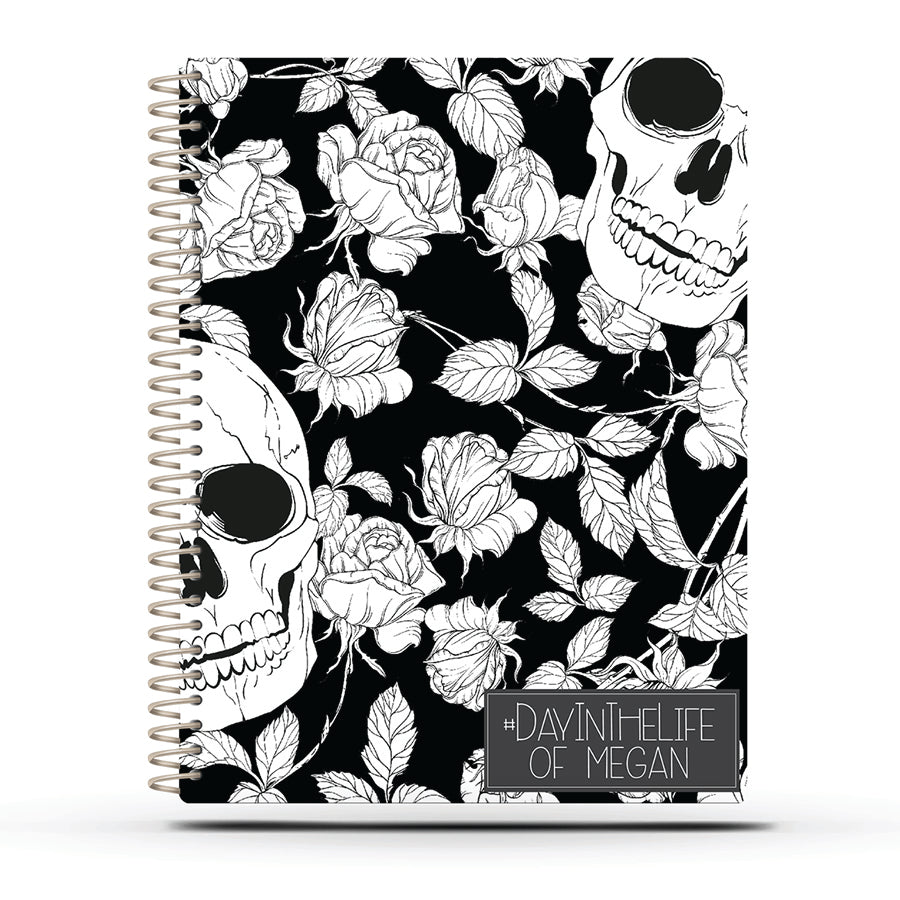 The Chelsea Appointment Book - BW SKULLS