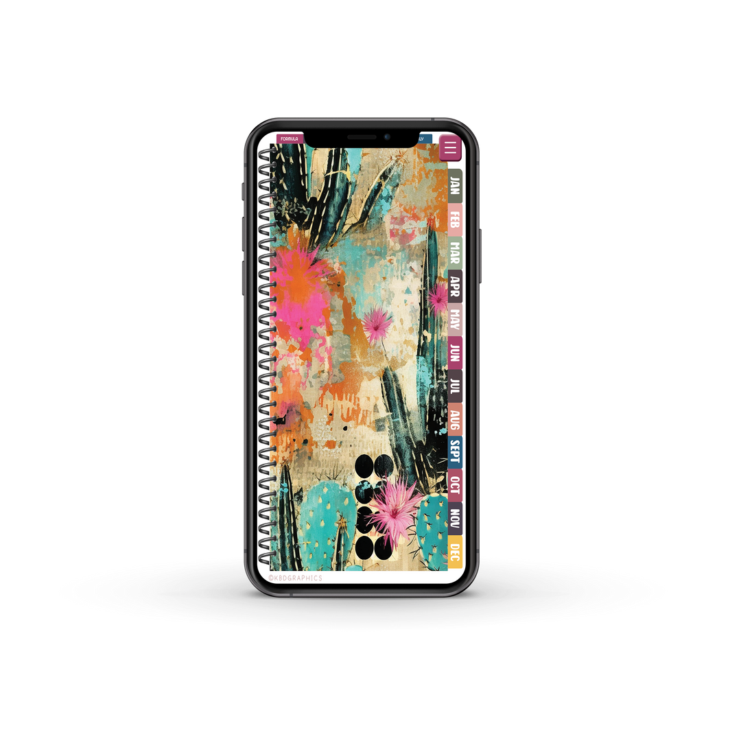 2024 PhoneLife Simple Keepall Digital Planner | CACTUS 5