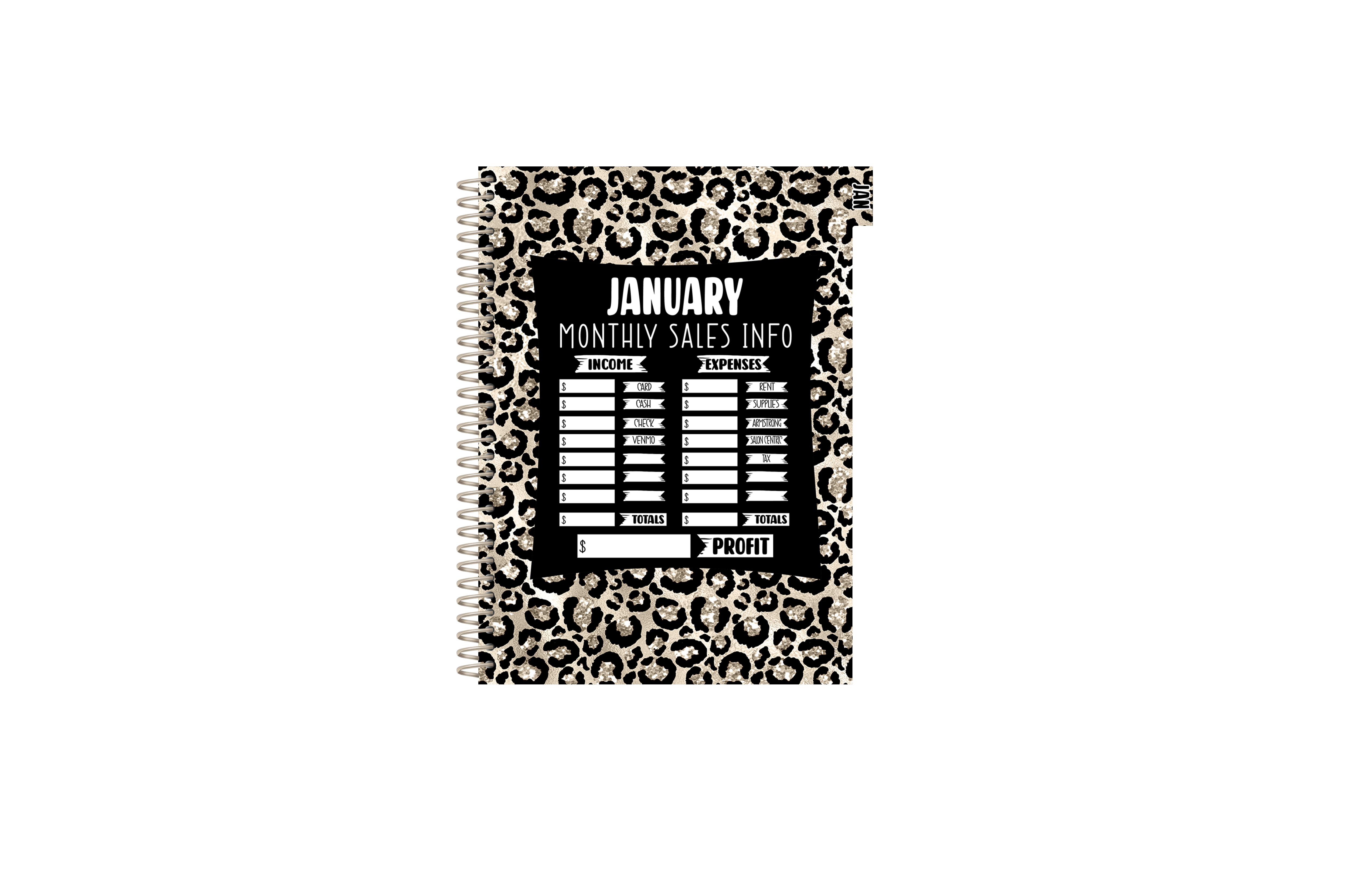 The Chelsea Appointment Book - CHAMPAGNE CHEETAH