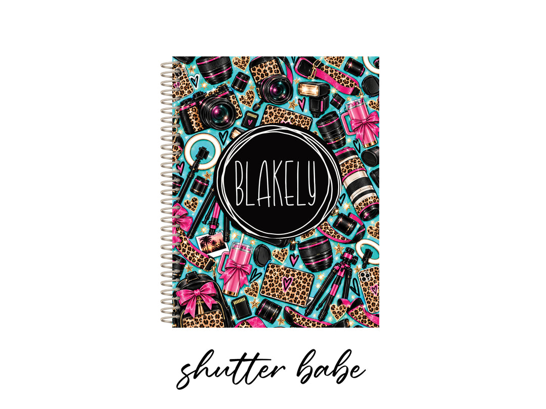 Photography Appointment Book - SHUTTER BABE