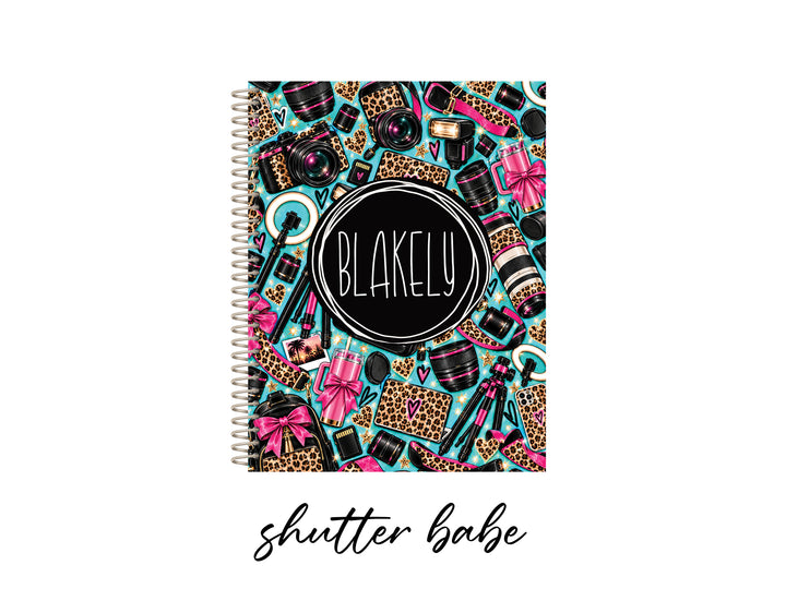 Photography Appointment Book - SHUTTER BABE