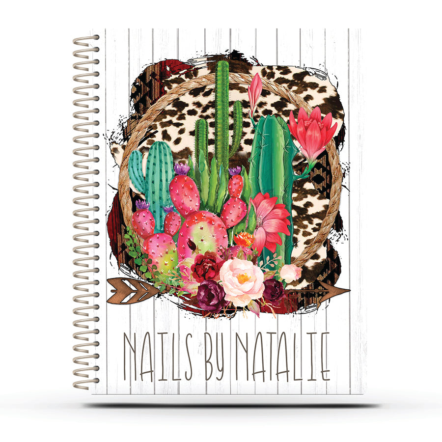Photography Appointment Book - COWHIDE CACTUS