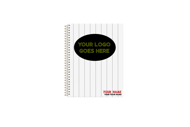 Baseball Scorebook  -  CUSTOM DESIGN