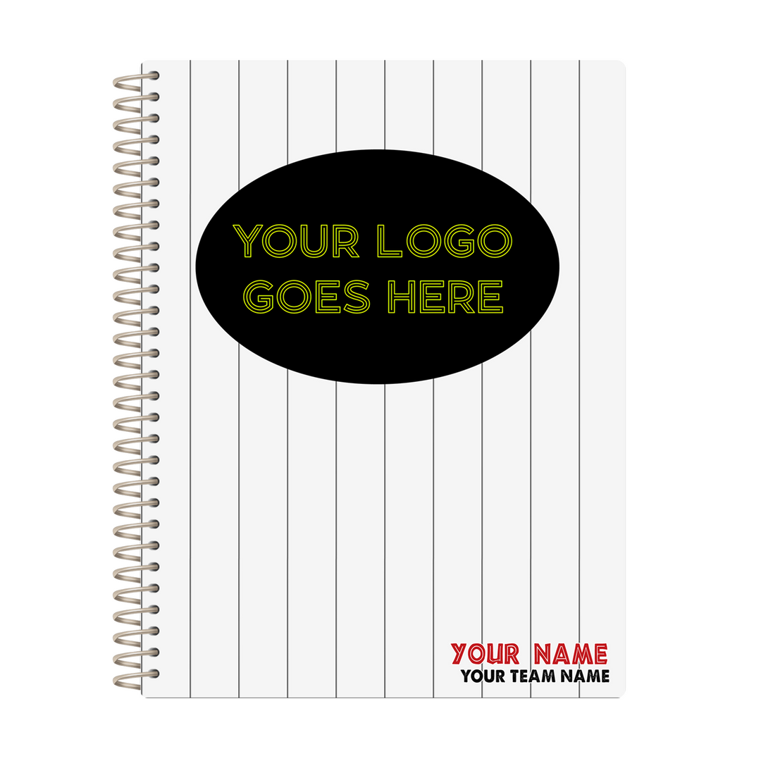 Baseball Scorebook  -  CUSTOM DESIGN