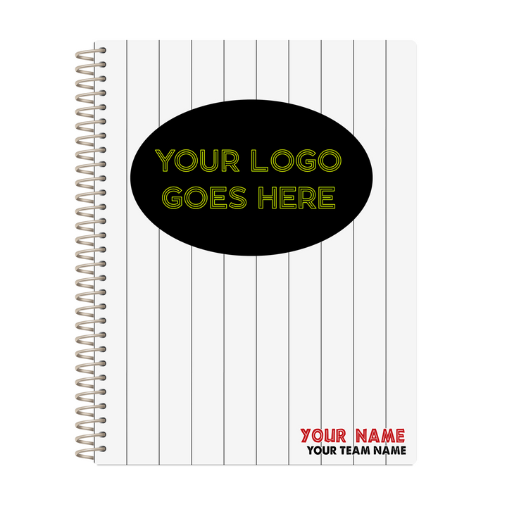 Baseball Scorebook  -  CUSTOM DESIGN