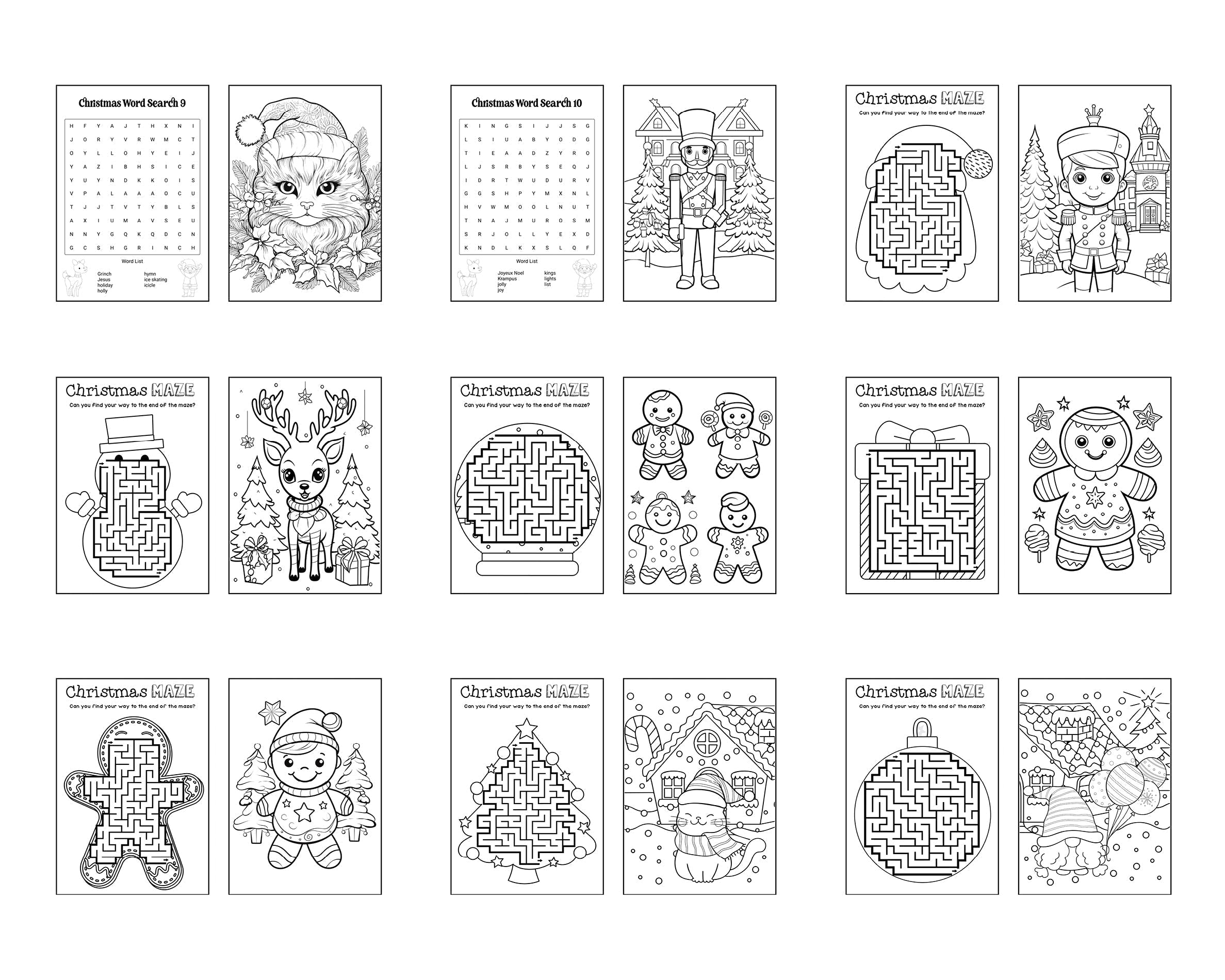 Christmas Colorbook 14