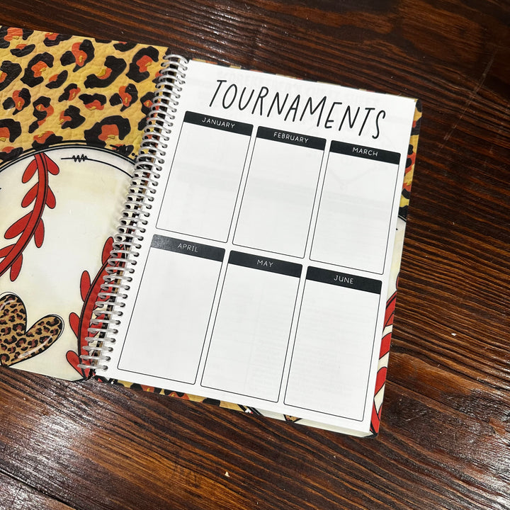 Baseball Scorebook  - LEOPARD DIAMOND