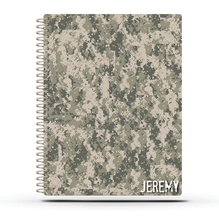 College Ruled Journal - DIGITAL CAMO