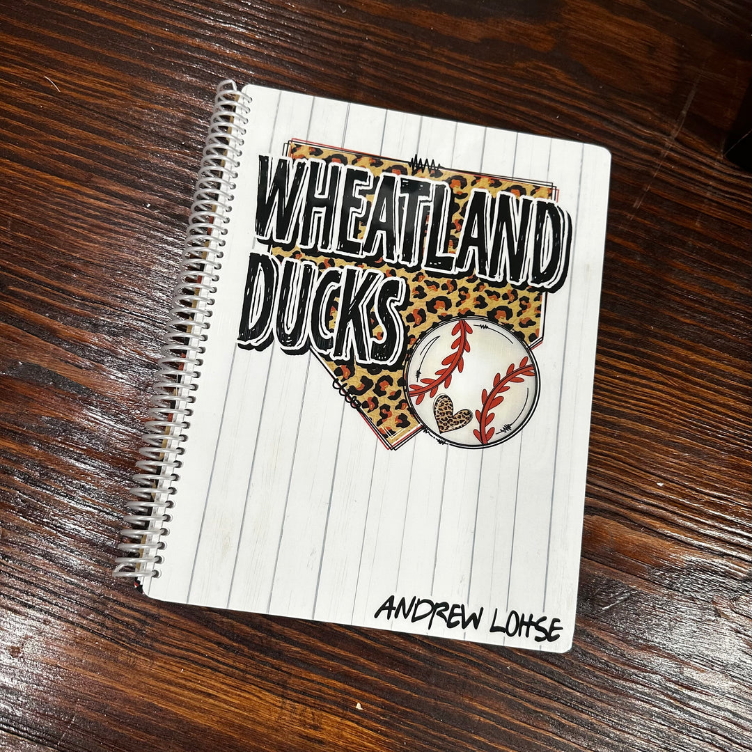 Baseball Scorebook  - LEOPARD DIAMOND