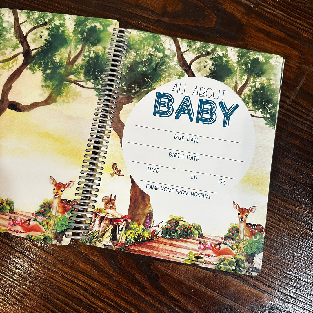 Baby Book - WHIMSICAL FOREST