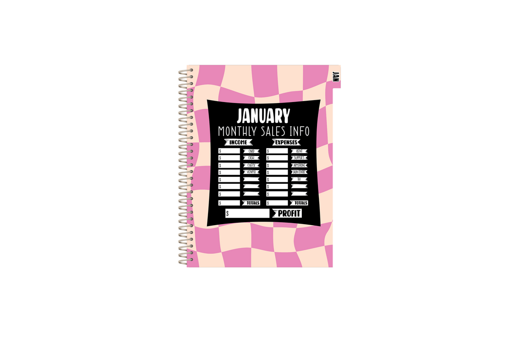 Appointment - GROOVY PINK CHECKERS