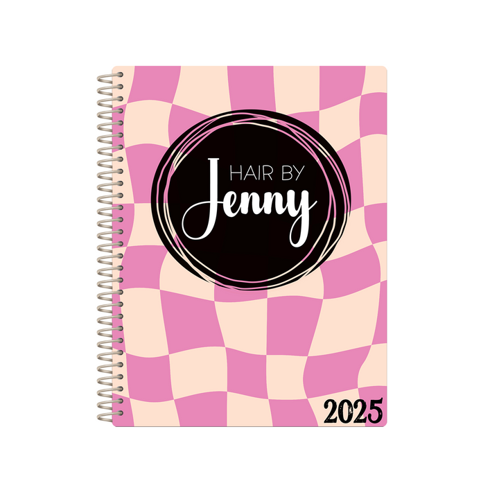 Appointment - GROOVY PINK CHECKERS