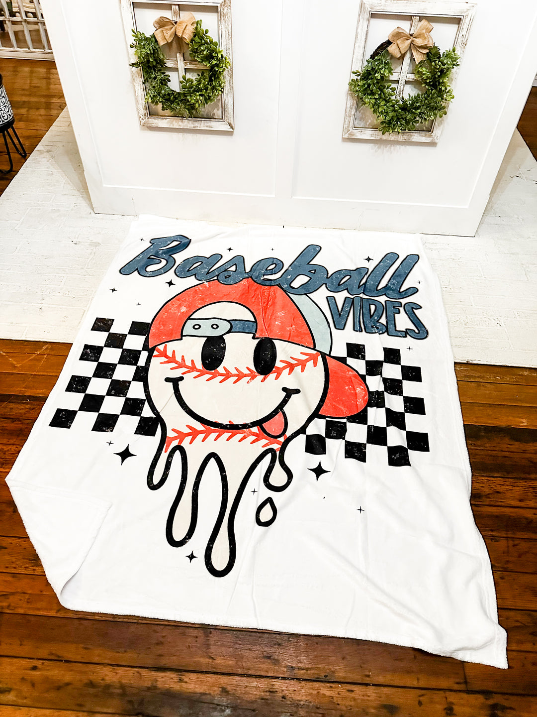 Baseball Vibes Blanket