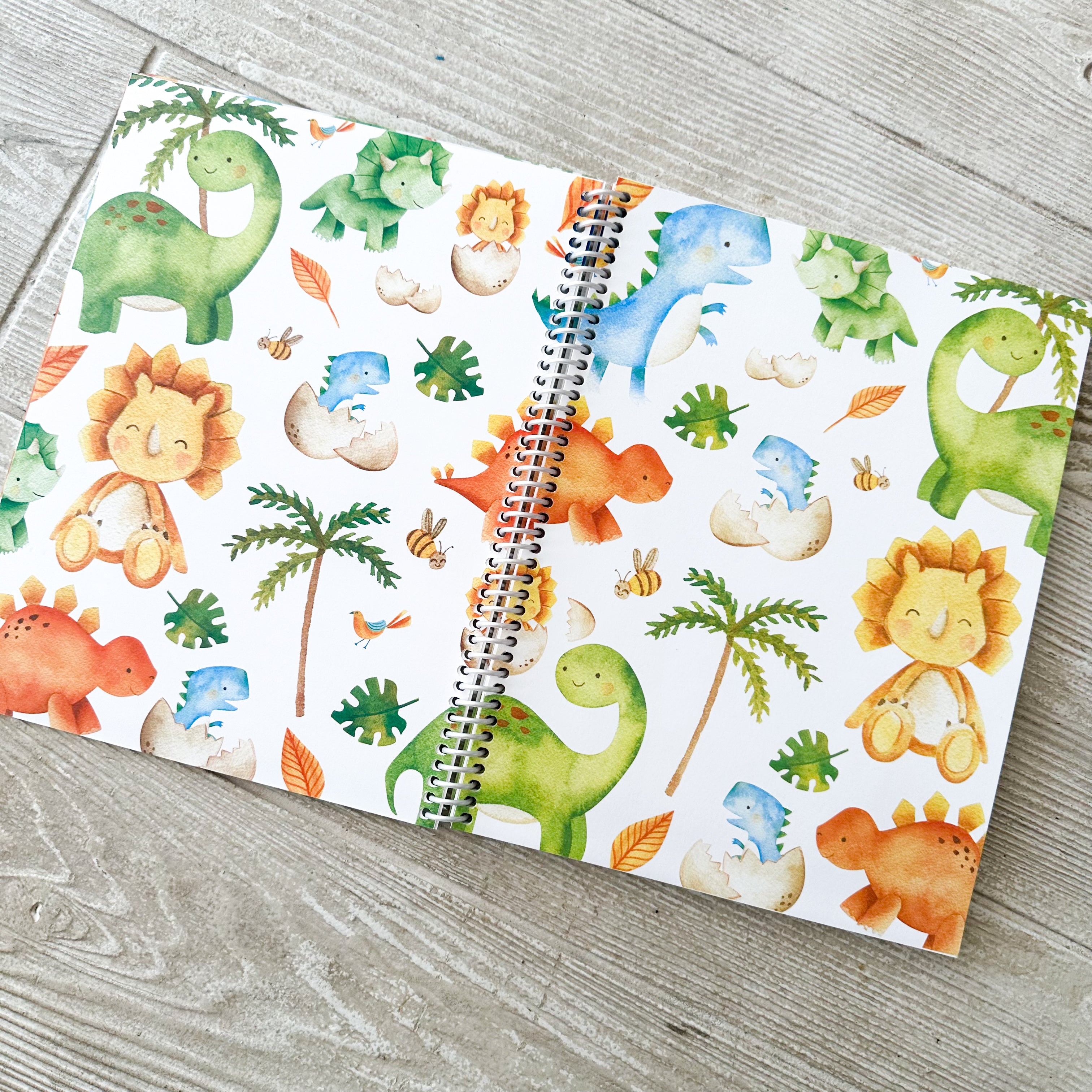 Personalized Baby Book - DINO