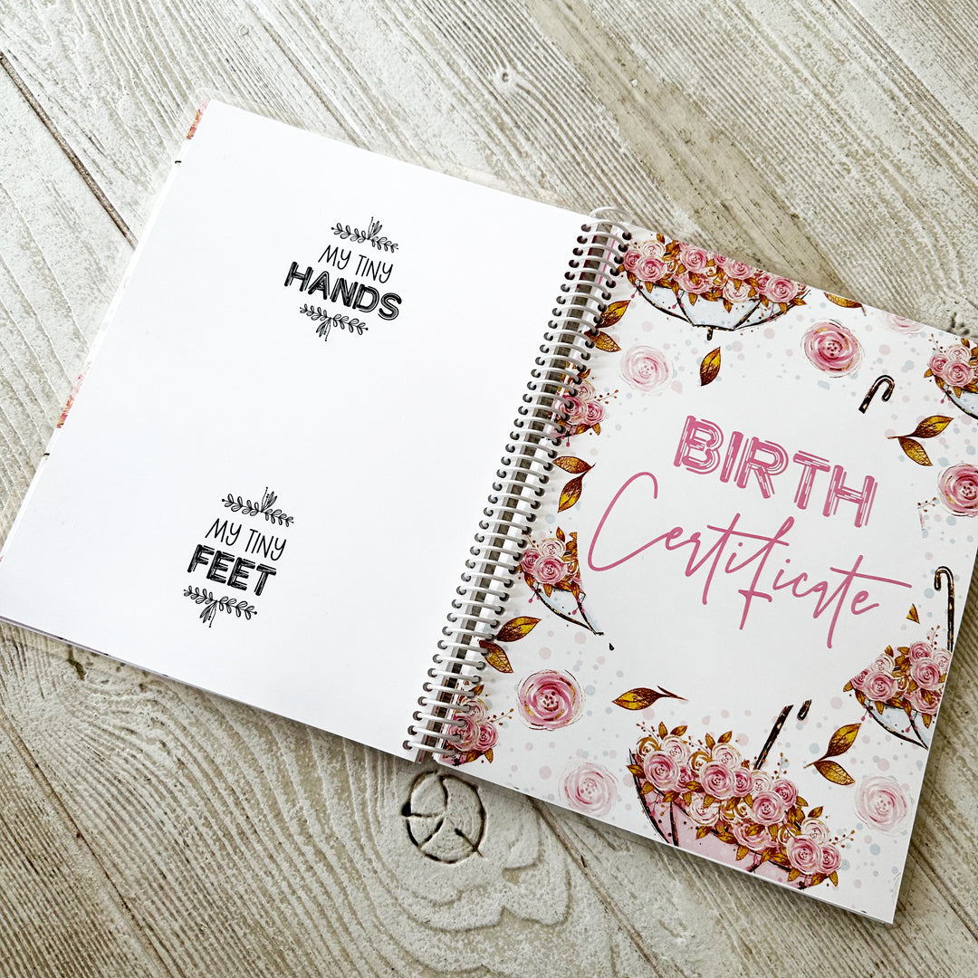 Baby Book - FLORAL UMBRELLA
