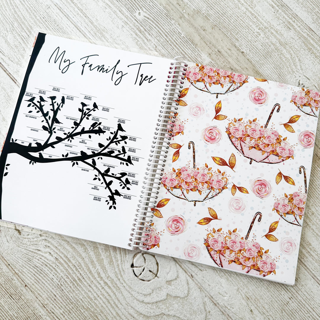 Baby Book - FLORAL UMBRELLA