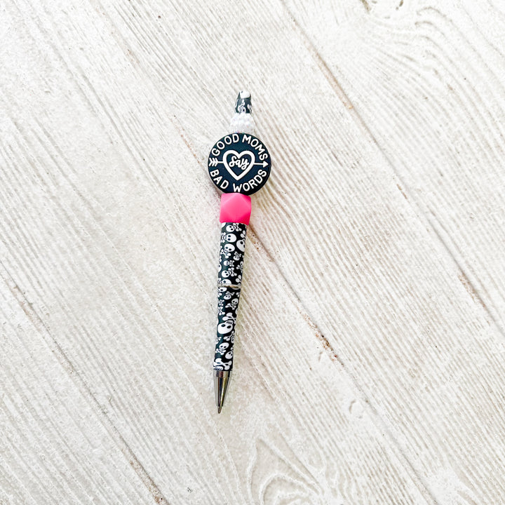 Pre-made Beaded Pen | GOOD MOMS SAY BAD WORDS