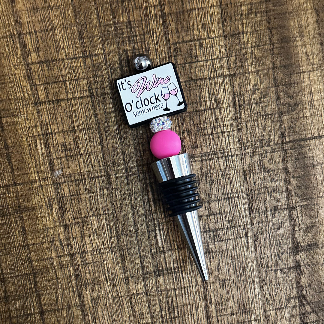 Pre-made Beaded Wine Cork