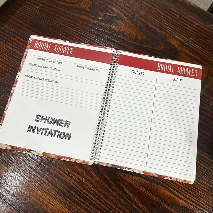 Wedding & Bridal Shower Guest Book