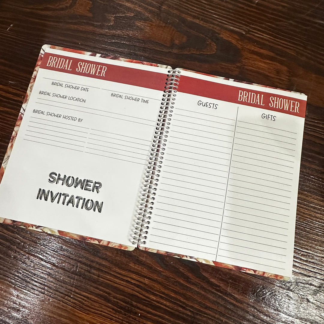 Wedding & Bridal Shower Guest Book