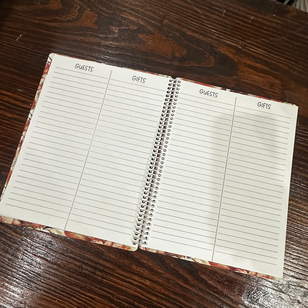 Wedding & Bridal Shower Guest Book